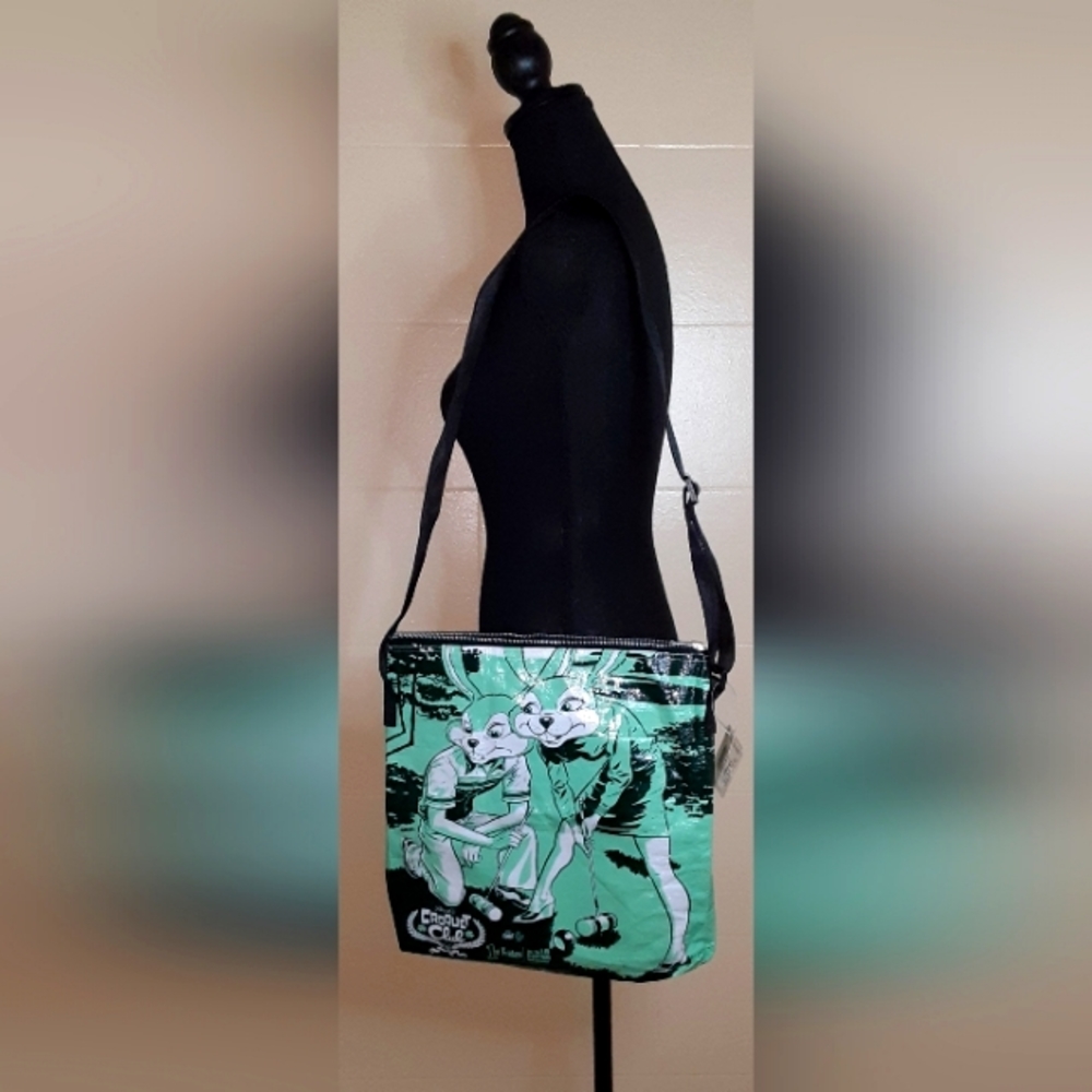 Vintage Blue Q Messanger Bag NTW